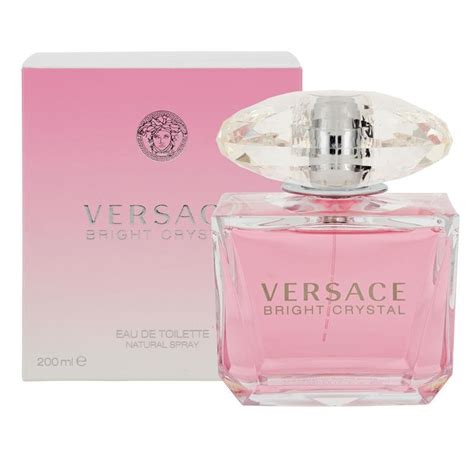 versace bright crystal eau de toilette 200ml spray|bright crystal perfume versace woman.